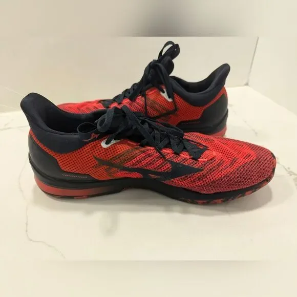 Mizuno Men's Tc-11 Cross Trainer running red black sneakers shoe low top size 14